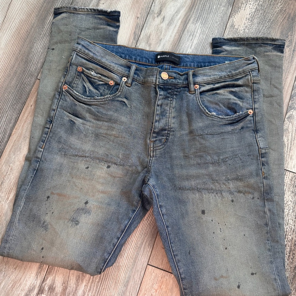 Men's Jeans Purple Brand